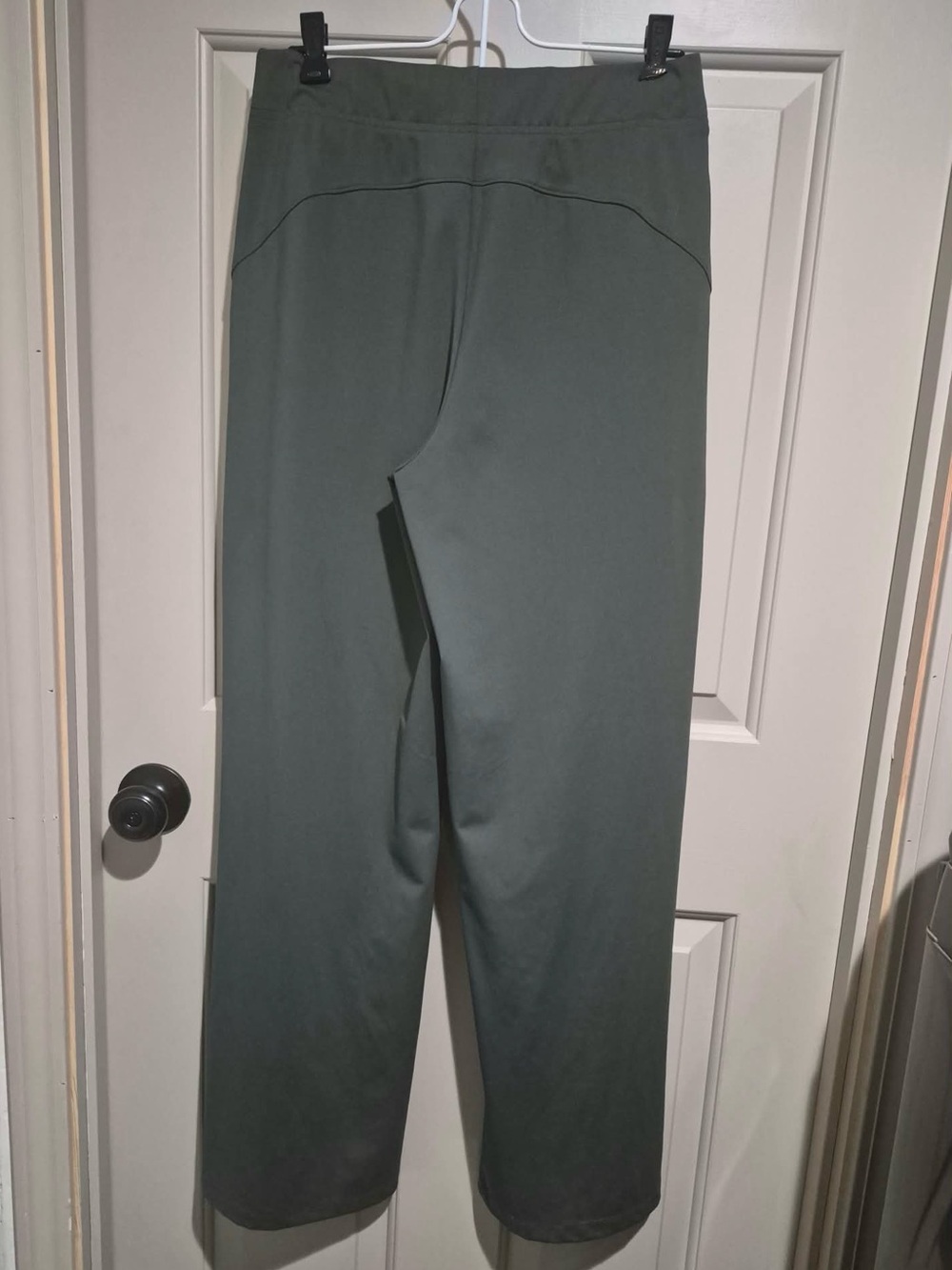 Old Navy Wide-Leg High-Rise Powersoft Trousers in Dark Green - Picture 4 of 5